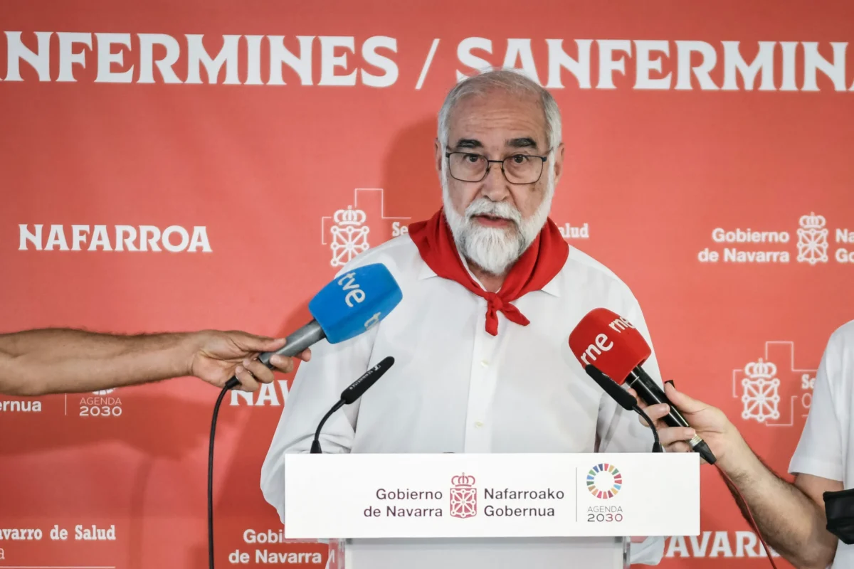 San Fermín 2026: El Consejero Domínguez presenta el plan de salud para las personas que acuden a las fiestas y la ciudadanía