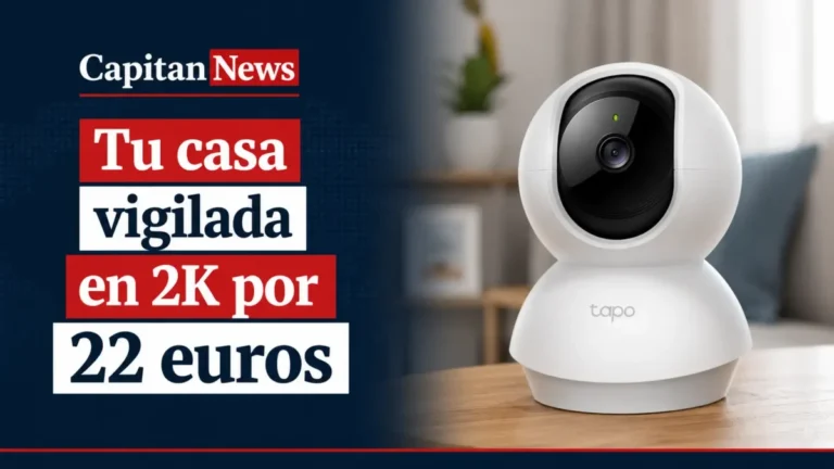 La cámara Tapo C210 ahora en oferta en amazon por menos de 24€ como muestra el titular de la imagen