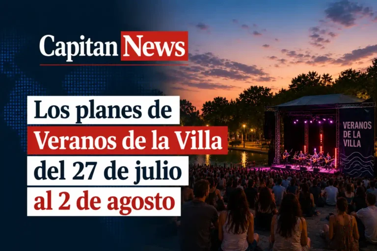 Veranos de la Villa de Madrid cerrará julio con conciertos, cine y tributos como muestra el titular de la imagen