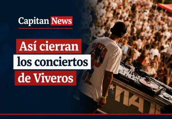 Viveros cierra este fin de semana sus conciertos con 3 actuaciones muy diferentes. Así lo muestra el titular de la imagen