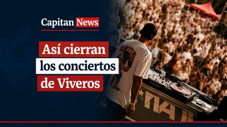Viveros cierra este fin de semana sus conciertos con 3 actuaciones muy diferentes. Así lo muestra el titular de la imagen