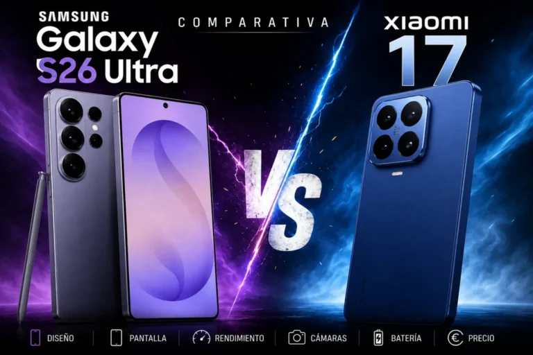 Xiaomi VS Samsung en la imagen que muestra el titular comparativa