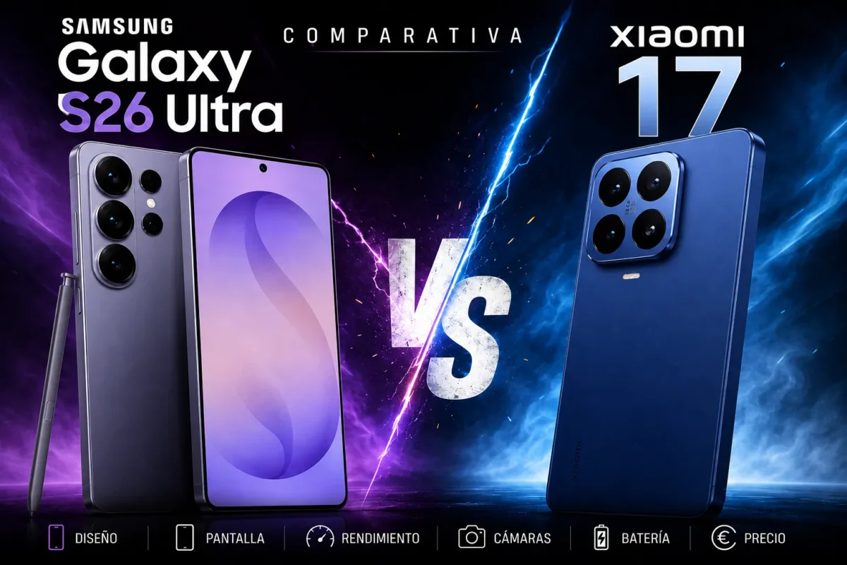 Xiaomi VS Samsung en la imagen que muestra el titular comparativa
