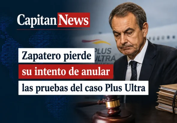 Zapatero pierde la oportunidad de anular sus pruebas por entregar el escrito fuera de plazo como marca el titular de la imagen.