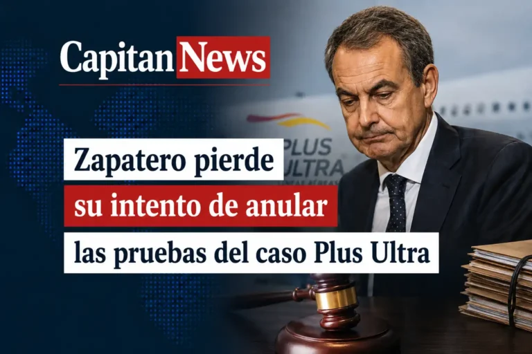 Zapatero pierde la oportunidad de anular sus pruebas por entregar el escrito fuera de plazo como marca el titular de la imagen.