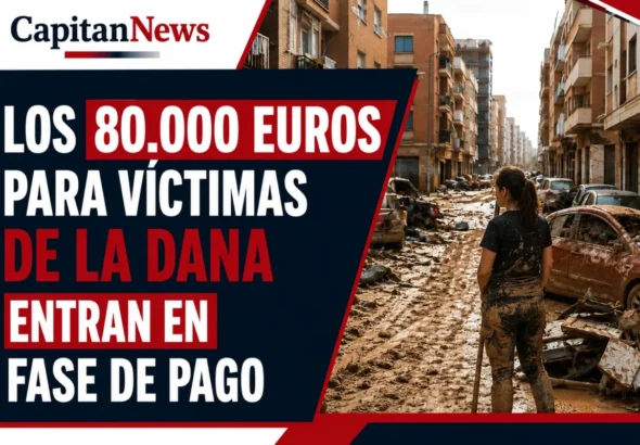 Las ayudas a las víctimas de la dana ya están aprobadas con fecha de pago como muestra el titular de la imagen