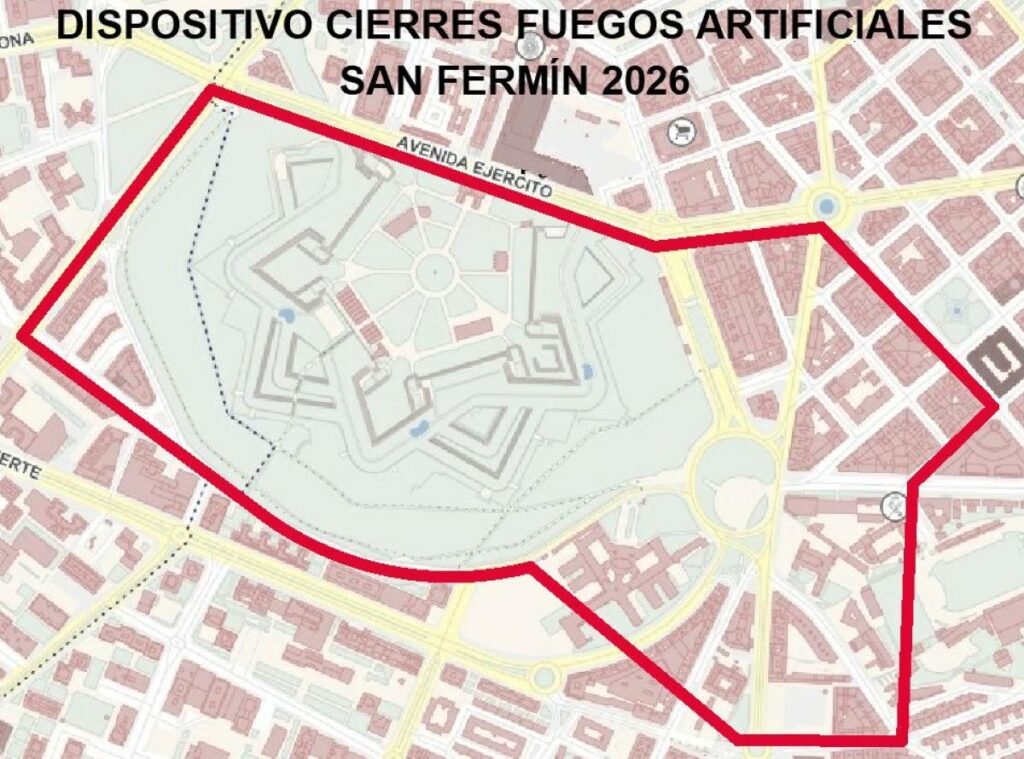 Guía de tráfico en San Fermín 2026: horarios y restricciones Guía de tráfico en San Fermín 2026: horarios y restricciones