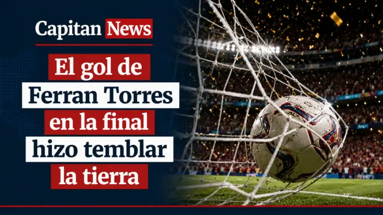 Ferran Torres hizo temblar los suelos en España tras meter el gol de la final del Mundial