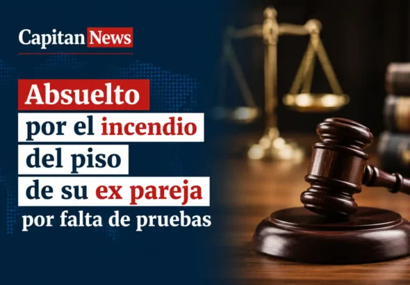El incendio de Pamplona se queda sin culpable por la absolución de la expareja por falta de pruebas, como muestra el titular