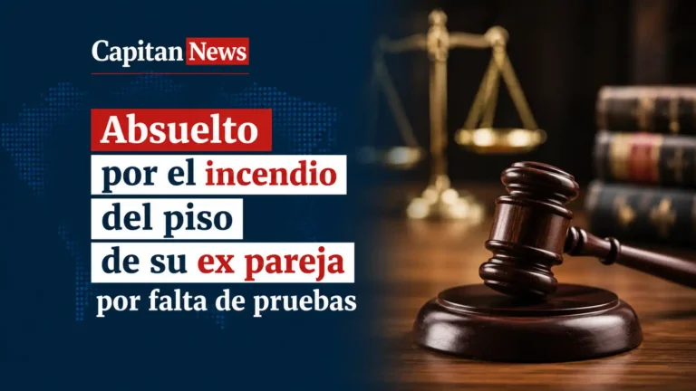 El incendio de Pamplona se queda sin culpable por la absolución de la expareja por falta de pruebas, como muestra el titular