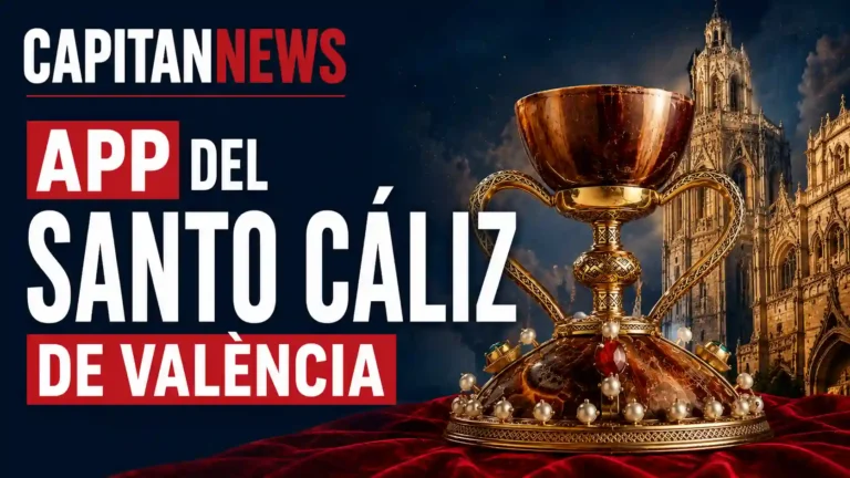 La ruta del Santo Cáliz en Valencia estrena una app para no perderte nada, como muestra el titular de la imagen