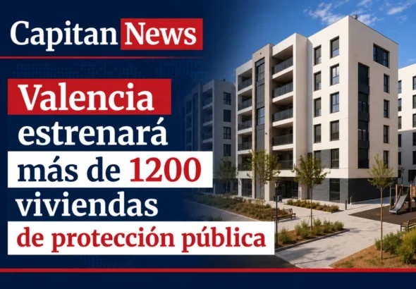 La vivienda protegida en Valencia crecerá con 1200 nuevos pisos en la Torre como muestra el titular de la imagen