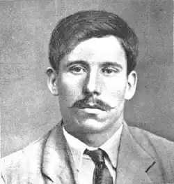 Imagen de Manuel Pardiñas de 1912