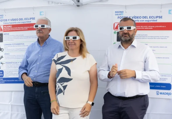 La vicealcaldesa de Madrid y delegada de Seguridad y Emergencias, Inma Sanz en un acto.