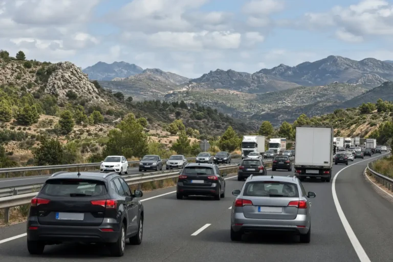 DGT tráfico retorno de agosto con circulación intensa en una autovía española