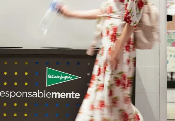 El Corte Inglés rediseña todo su envasado para ser 100% sostenible y moviliza 630 toneladas de ropa usada