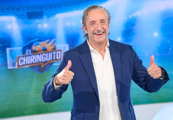 El Chiringuito con Josep Pedrerol en el plató del programa