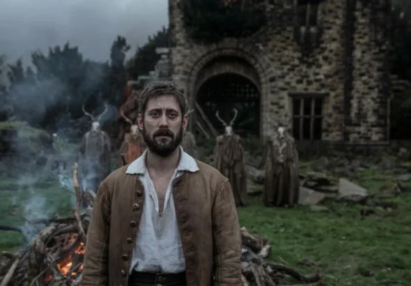 Una de las escenas de El Patíbulo, donde se muestra al actor en primera persona de la imagen