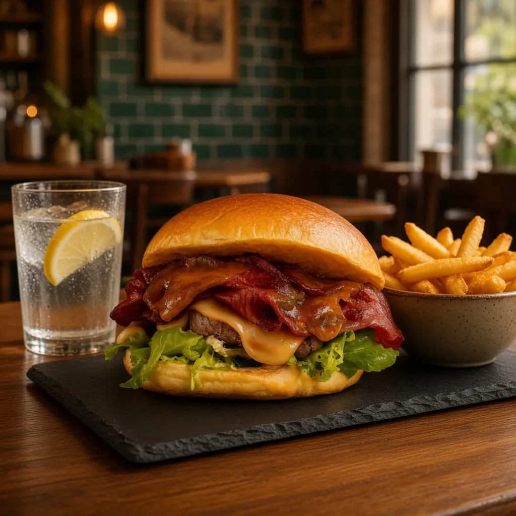 Imagen de Grok Imagine 2 que ha creado una composición con patatas y bebida de la hamburguesa que estaba editando