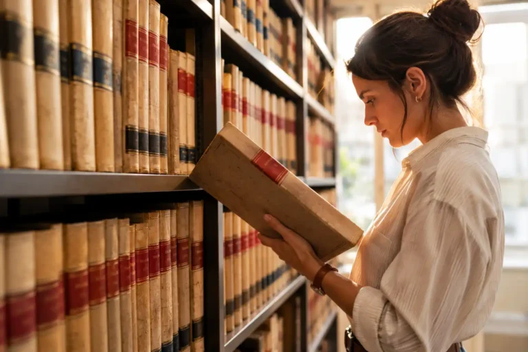 Una chica sostiene una nota simple en la mano para contar que es y que datos ofrece este documento sobre la vivienda