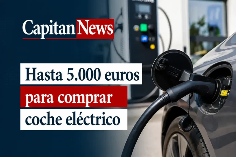 El programa auto te da hasta 5.000 euros para comprar coche eléctrico