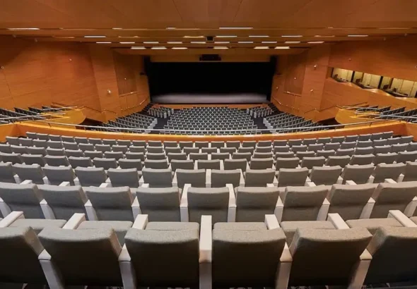Realidad aumentada en el Palau de Congressos de València para presentaciones con gráficos 3D