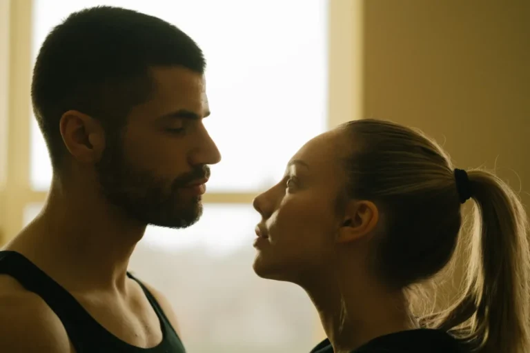 Enfrentados Marfil llega a Prime Video en septiembre. Una imagen que muestra la escena con Ester Expósito y Hugo Diego García