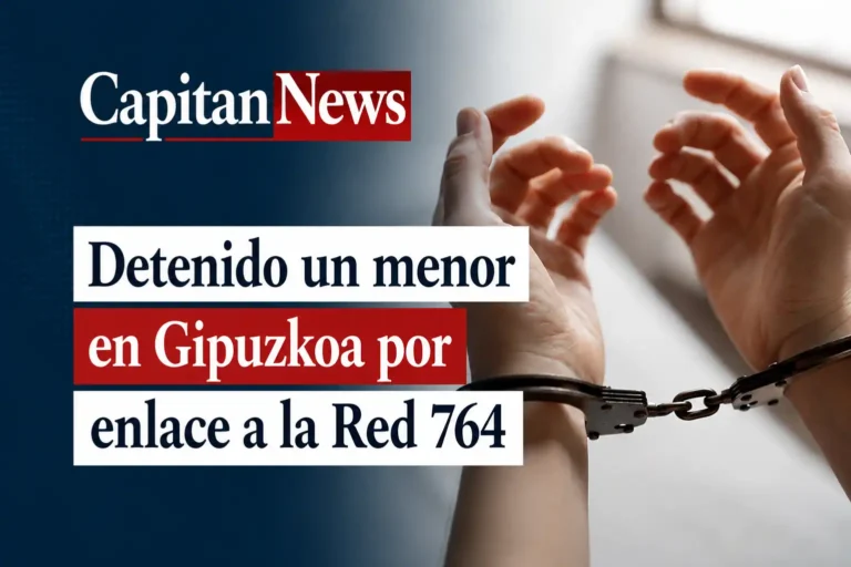 La Red 764 de Estados Unidos tenía como enlace en España a un menor de 17 años que ha sido detenido en Gipuzkoa