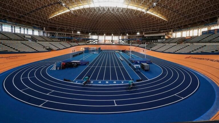 Vista del Velòdrom Lluís Puig en el que Valencia invierte 2 millones en su reforma para el Europeo de atletismo de 2027