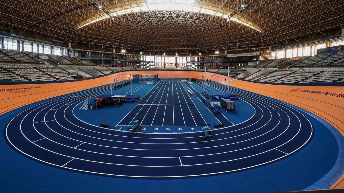 Vista del Velòdrom Lluís Puig en el que Valencia invierte 2 millones en su reforma para el Europeo de atletismo de 2027