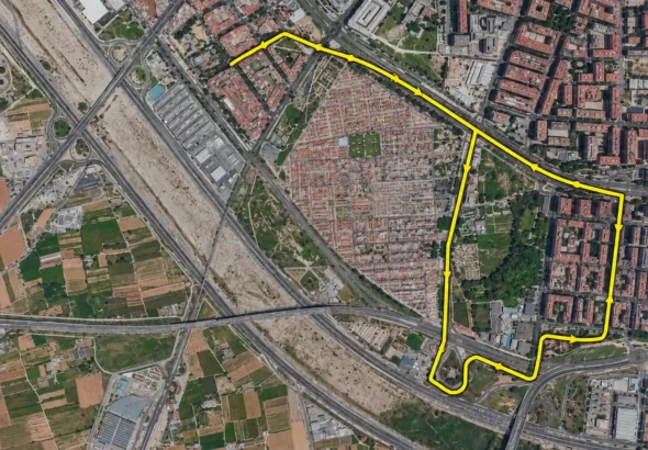Volta a Peu als Barris de Sant Marcel·lí i Sant Isidre, recreación del circuito urbano de 5.000 metros