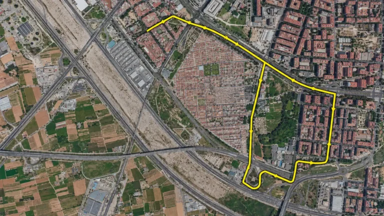 Volta a Peu als Barris de Sant Marcel·lí i Sant Isidre, recreación del circuito urbano de 5.000 metros