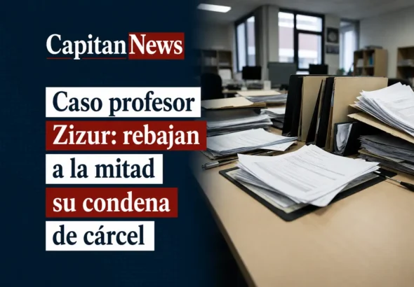 Rebajan la condena al profesor de Zizur que grabó a 42 mujeres por dos atenuantes, como muestra el titular de la imagen