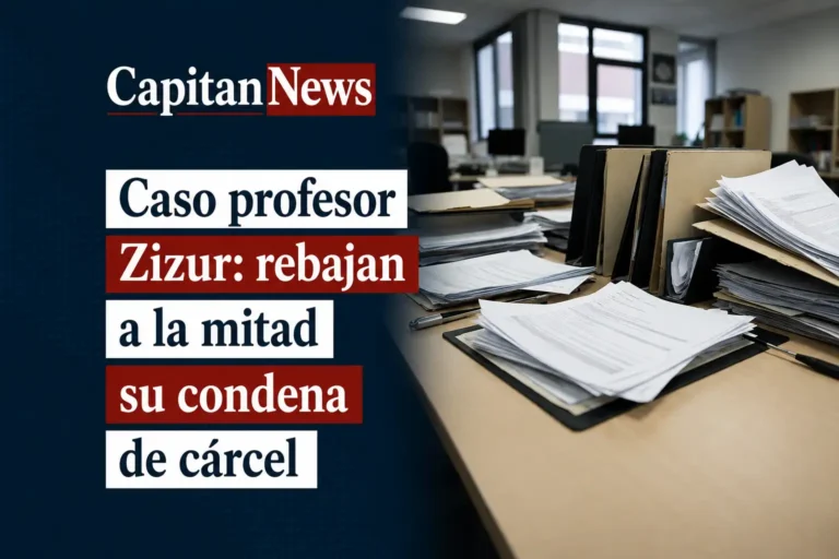 Rebajan la condena al profesor de Zizur que grabó a 42 mujeres por dos atenuantes, como muestra el titular de la imagen