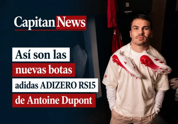 adidas lanza un diseño de botas de rugby diseñadas en homenaje a Antoine Dupont