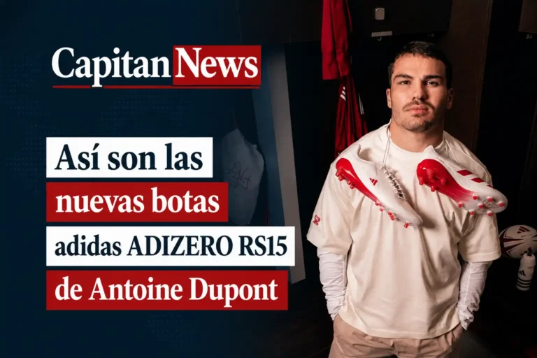 adidas lanza un diseño de botas de rugby diseñadas en homenaje a Antoine Dupont