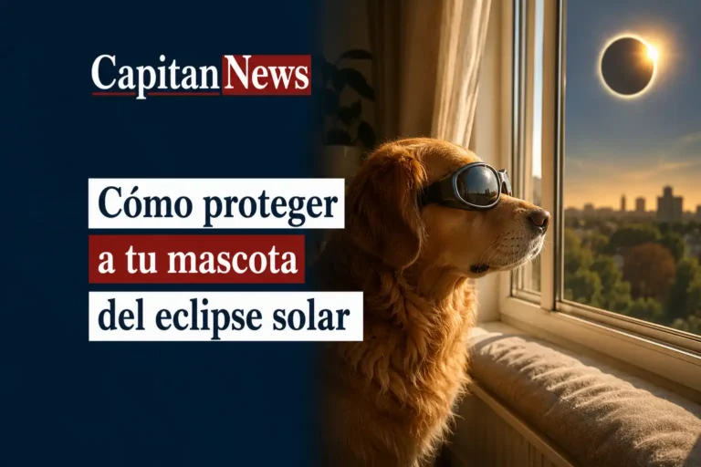 El eclipse solar del 12 de agosto de España y Valencia pueden confundir a tu mascota, así puedes cuidar de ellos como muestra el titular de la imagen
