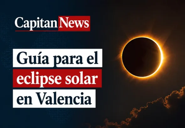 La información del eclipse solar en Valencia. Rutas de la EMT , carreteras cortadas y donde verlo.