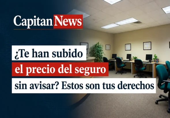 El seguro te sube el precio sin avisar con dos meses de preaviso porque no sabes esto, como muestra el titular de la imagen