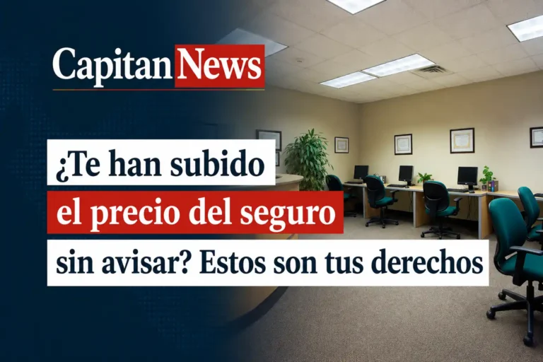 El seguro te sube el precio sin avisar con dos meses de preaviso porque no sabes esto, como muestra el titular de la imagen