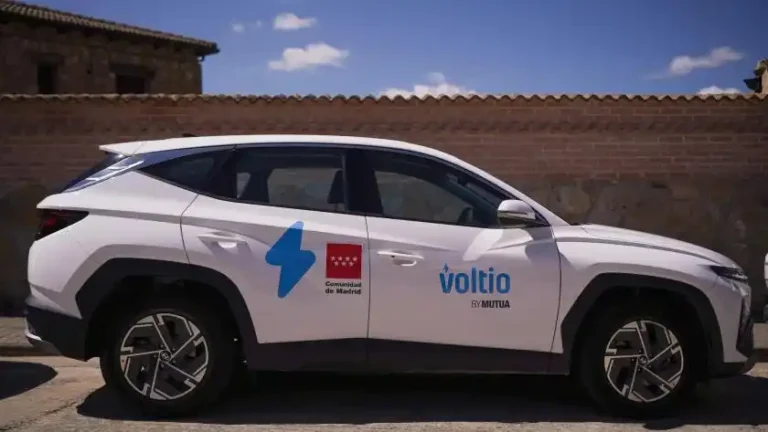 Coche compartido de la Comunidad de Madrid en un municipio rural