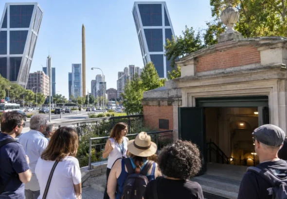 Cuarto Depósito: visitantes recorren una infraestructura histórica de Madrid