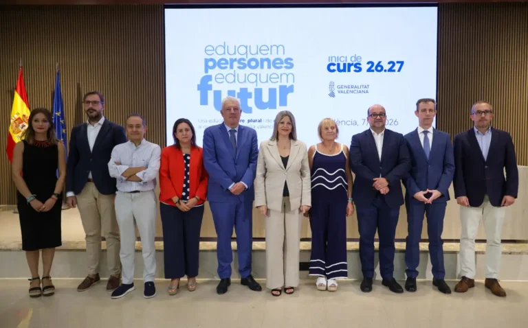 Presentación del curso escolar 2026/2027 de la Comunitat Valenciana