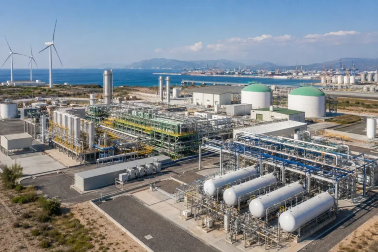 Hidrógeno renovable producido en un complejo energético industrial de Castellón